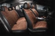 Накидки на сидіння алькантара NAPOLI кавові комплект Elegant 700 115 - зображення 1
