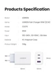 Сетевое зарядное устройство PD 65W UGREEN CD275 для быстрой зарядки White (90496) - изображение 10