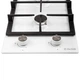 Поверхня газова на металі PERFELLI Domino HGM 31424 WH - зображення 5