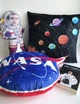 Подушка фото космонавт, подушка космос, подарунок хлопцю на день народження, подарунок синові, подарунок хлопчику, брату, подарунок nasa - зображення 5