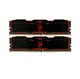 Модуль памяти ddr4 2x16GB/3200 goodram Iridium x Black (ir-x3200d464l16a/32gdc) - изображение 1