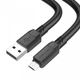 Кабель Borofone BX81, USB-Micro, 2.4A, длина 1м, Black, BOX - изображение 1