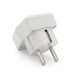 Вилка з вимикачем кутова YT-426A, 16A 250V, A105, White, Q24 - зображення 2