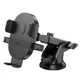 Тримач для мобільного HOCO H19 Mighty one-button car holder(center console) Black - изображение 1