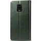 Чехол-книжка GETMAN Gallant (PU) кожаный для Xiaomi Redmi Note 9s / Note 9 Pro / Note 9 Pro Max Зеленый - изображение 4