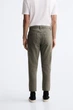 Джинси звужені Zara Slim Fit 32 темний хакі 8062/375/507 - изображение 3