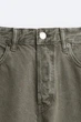 Джинси звужені Zara Slim Fit 32 темний хакі 8062/375/507 - изображение 8