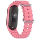 Ремешок Ocean Band для Xiaomi Mi Band 3/4/5/6/7 Розовый / Pink - изображение 3