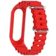 Ремешок Ocean Band для Xiaomi Mi Band 3/4/5/6/7 Красный / Red - изображение 4