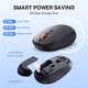 Мышь беспроводная Baseus F01B Tri-Mode Bluetooth + 2.4G (B01055503833) Gray - изображение 6