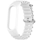 Ремешок Ocean Band для Xiaomi Mi Band 3/4/5/6/7 Белый / White - изображение 2