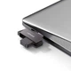 Флеш накопитель USAMS US-ZB194 USB3.0 Rotatable High Speed Flash Drive 16 Gb (Iron-grey) (156313) - изображение 3