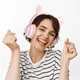 Наушники HOCO W36 Cat ear (Pink) (137912) - изображение 3