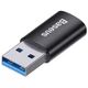 Переходник Baseus Ingenuity Series Mini USB 3.1 to Type-C (ZJJQ000101) (Black) (160322) - изображение 1