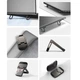 Підставка для ноутбуку Baseus Slim Laptop Kickstand (2шт) (LUZC00001) (Gray) (183217) - зображення 3
