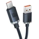 Дата кабель Baseus Crystal Shine Series USB to Type-C 100W (1.2m) (CAJY00040) (Black) (160230) - изображение 2
