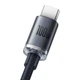 Дата кабель Baseus Crystal Shine Series USB to Type-C 100W (1.2m) (CAJY00040) (Black) (160230) - изображение 3