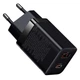 Мережевий зарядний пристрій Baseus Super Si Pro Quick Charger 30W (Black) (156705) - зображення 3