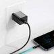 Сетевое зарядное устройство Baseus Super Si Quick Charger 1C 20W + кабель Type-C to Lightning (Черный) (34478) - изображение 5