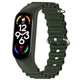 Ремешок Ocean Band для Xiaomi Mi Band 7/6/5/4/3 (Зеленый / Dark Olive) Epik (175242) - изображение 1
