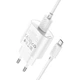 Сетевое зарядное устройство HOCO C109A Fighter QC3.0 + MicroUSB (White) (156663) - изображение 2