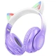 Накладные беспроводные наушники HOCO W42 Cat (Purple grape) (179788) - изображение 1