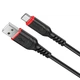 Дата кабель HOCO X59 Victory USB to Type-C (1m) (Черный) (135642) - изображение 3