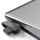 Флеш накопитель USAMS US-ZB195 USB3.0 Rotatable High Speed Flash Drive 32 Gb (Iron-grey) (156155) - изображение 4