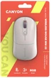 Миша бездротова Canyon MW-22 Dual Band RGB Wireless Rice (CNS-CMSW22RC) - зображення 6