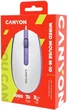 Миша Canyon M-10 USB White Lavender (CNE-CMS10WL) - изображение 5