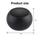 Портативная мини-колонка Bluetooth 5.0 TWS 3W объемный звук Металлический корпус с ремешком Black (725095154827) - изображение 4