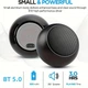 Портативная мини-колонка Bluetooth 5.0 TWS 3W объемный звук Металлический корпус с ремешком Black (725095154827) - изображение 7