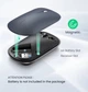 Миша бездротова UGREEN MU001 підключення Bluetooth та 2.4G безшумна Black (90531) - зображення 7