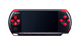 Консоль Sony PlayStation Portable Slim PSP-3ххх Модифікована 32GB Black Red Б/У - зображення 2