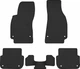 EVA килимки EVAtech в салон авто Audi A6 (C6) 2004-2008 3 покоління Sedan EU 5 шт Black (AU3163CG5AV8RBB) - зображення 1