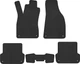 EVA килимки EVAtech в салон авто Audi A4 (B7) MT 2004-2008 3 покоління Combi EU 5 шт Black (AU3414CV5AV8RBB) - зображення 1