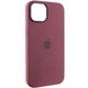 Чохол Silicone Case Metal Buttons (AA) для Apple iPhone 12 Pro Max Бордовий/Plum (ITS-00000065322_2) - изображение 1
