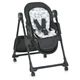 Стульчик для кормления El Camino ME 1037-B CRYSTAL Black Gold - изображение 6