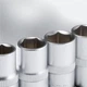 Набір головок, 1/2" — 8,10,12,13,14,15,16,17,18,19 мм CrV. 10 ед. Cr-V INTERTOOL ET-6012 (107492) - зображення 3