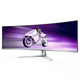 TFT 49" Philips 49M2C8900, OLED, DQHD, 240Hz, 0.03ms, 2хHDMI, DP, USB-C, USB-hub, HAS, колонки, белый - изображение 3