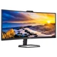 TFT 34" Philips 34E1C5600HE, WQHD, VA, sRGB 123,24%, 100Гц, 1мс, HDMI, DP, USB-C, webcam, HAS, цв. - изображение 7