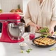 Кухонний комбайн KitchenAid Artisan 4,8 л 5KSM195PSEHI з відкидним блоком, колір гібіскус - зображення 5
