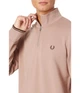 Толстовка Fred Perry 1/2 Zip Sweat Dark Pink, L (48) (11895623) - зображення 3
