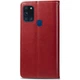 Шкіряний чохол книжка GETMAN Gallant (PU) для Samsung Galaxy A21s Червоний - зображення 3