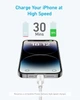 Кабель Anker 322 USB-C to Lightning - 1.8m Nylon White (6908154) - зображення 4