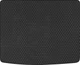 Комплект автоковриков EVAtech в багажник авто Chevrolet Volt 2011-2015 1 поколение Liftback EU 1 шт Black (CT1689B1RBB) - изображение 1