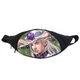 Поясная сумка бананка Невероятные приключения Джоджо JoJo Bizarre Adventure (GB Jojo 020) Gear Bag черная - изображение 1