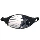 Поясная сумка бананка Невероятные приключения Джоджо JoJo Bizarre Adventure (GB Jojo 011) Gear Bag черная - изображение 1