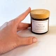 Ароматична свічка з ароматом Pumpkin pie (гарбузовий пиріг) 100ml в янтарній (коричневій) баночці (Nairobi wood) - зображення 5