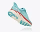 Женские кроссовки HOKA ONE ONE CLIFTON 8 1119394 AEBL 41,5 (EU 41 1/3, USA 9B, 26 см) бирюзовые с кораловым - изображение 3